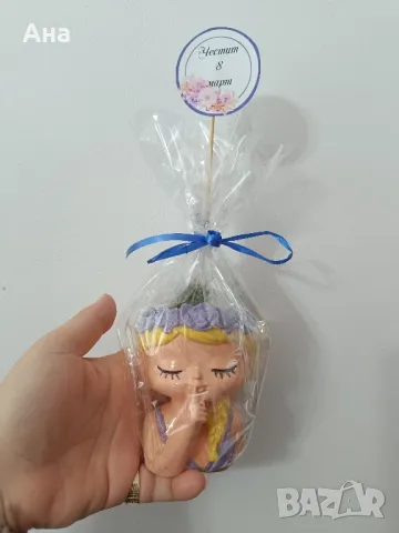 Малки кашпи с цвете , снимка 4 - Други - 49283936