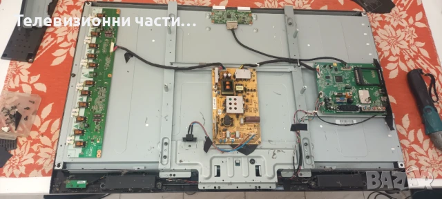 Toshiba 40LV833G на части V400H1-L10 Rev.C1/32AV833/DPS-204DP/V460H1-C08 V400H1 V370H3 V315H1/T87I11, снимка 4 - Части и Платки - 50736780