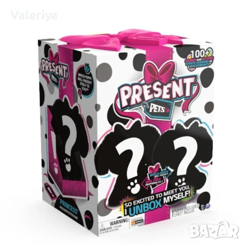 Last sale /детский подарок/Present Pets - Fancy Puppy Interactive Plush Pet Toy, снимка 4 - Музикални играчки - 53572509