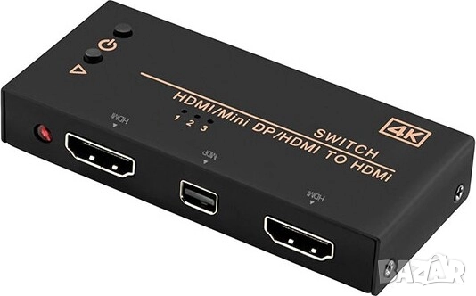 Roline Switch 2xHDMI/Mini DP to HDMI