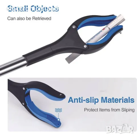 Универсална щипка, инструмент за отпадък, боклук, смет, 81см с магнит, снимка 3 - Градински инструменти - 46858159