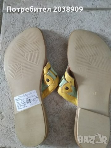 Нови кожени сандали  естествена кожа. 37 номер , снимка 2 - Сандали - 28469122