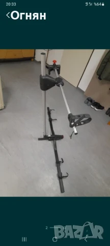 Велосипедна стойка за таван на автомобил за два велосипеда, снимка 4 - Части за велосипеди - 51196612