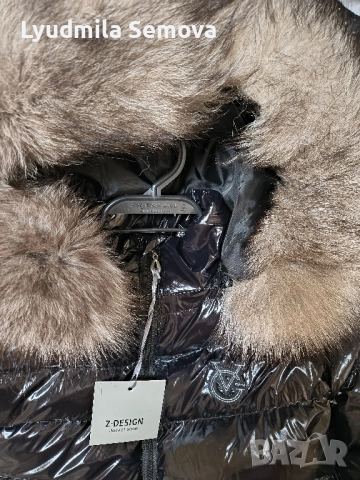 Дамско яке с естествен косъм , снимка 3 - Якета - 51879290