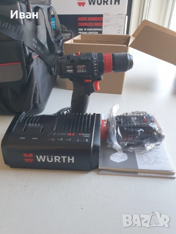 Würth ABS 18 Subcompact винтоверт Нов в гаранция , снимка 12 - Винтоверти - 51551886