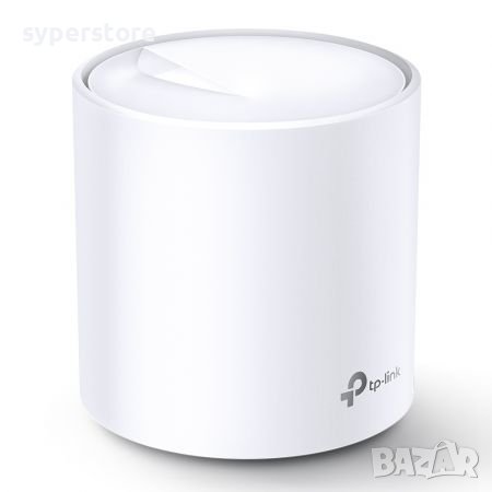 Удължител на интернет обхват TP-Link Deco X20 AX1800 Mesh Wi-Fi 6 система за целия дом или офис, снимка 1 - Мрежови адаптери - 34572306