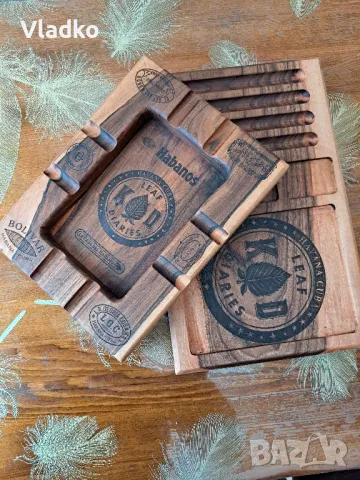 Дървен пепелник за пури , снимка 14 - Други - 36695379