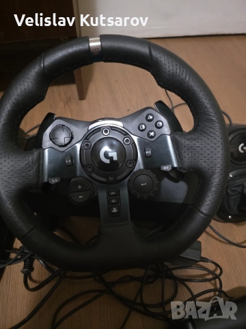 Logitech G923 trueforce , снимка 3 - Други игри и конзоли - 52336701