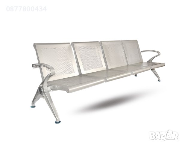 2-3-4-5 местни посетителски пейки за чакалня от метал,налични, снимка 4 - Стоматология - 37249014