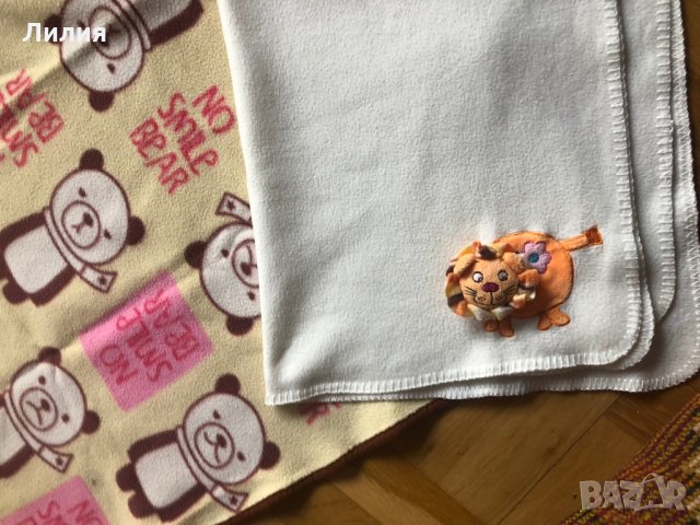 Бебешки одеалца, възглавница, калъфка, лигавници, дрешки , снимка 3 - Комплекти за бебе - 27465563