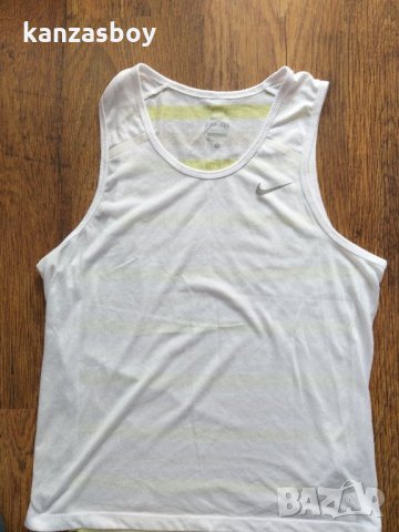 Nike DF TOUCH TAILWIND TANK - страхотен мъжки потник, снимка 6 - Тениски - 32998004
