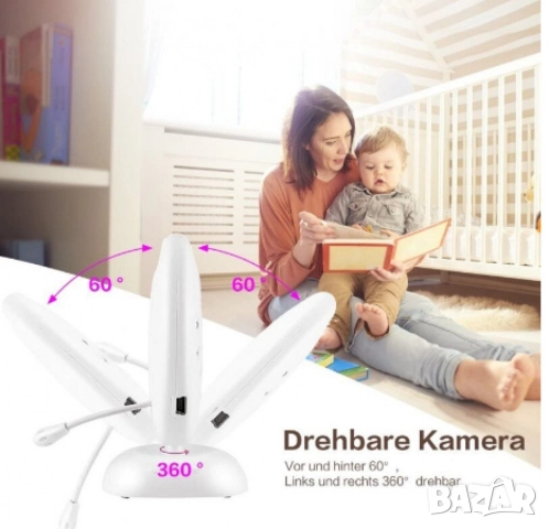 Бебефон с камера Cosansys, снимка 4 - Други - 52619317