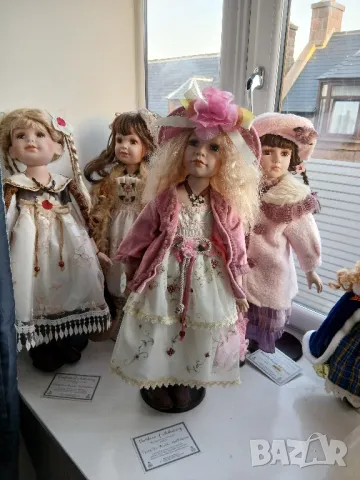  Stewart Ross Vanity fair porcelain doll collection h>65 cm, снимка 4 - Колекции - 49868851