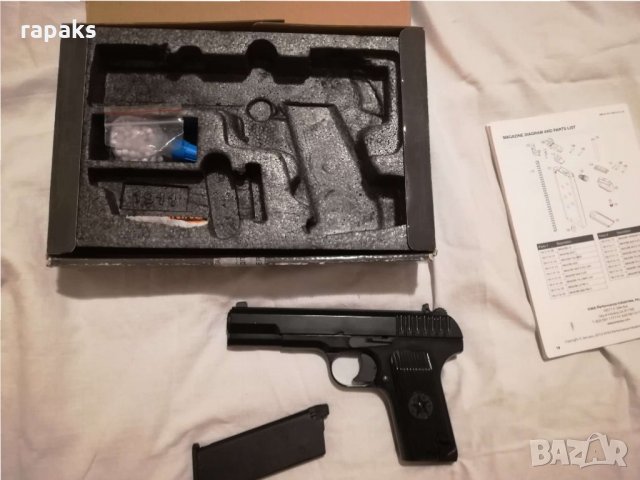  Въздушен пистолет Колт 911. Еърсофт револвер, пушка, автомат, снимка 7 - Колекции - 26316791