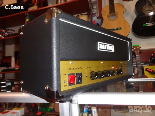 Лампова китарна глава BAEVOX-35 вата.tube amp., снимка 2 - Китари - 53236447