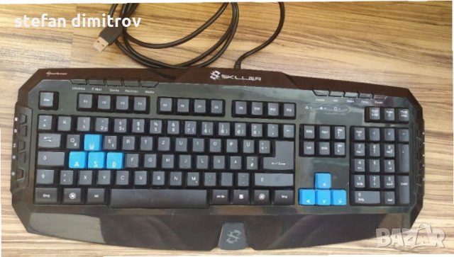 Клавиатура за игри на Sharkoon Skiller, снимка 3 - Клавиатури и мишки - 33277293