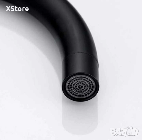 Едноръкохватков кухненски кран неръждаема стомана 360° въртящ се смесител за мивка, снимка 7 - Смесители - 52588546