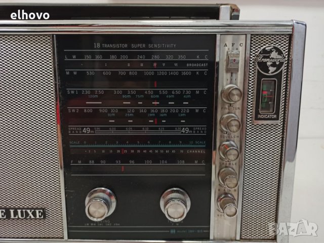 Радио SANYO Transworld Senator De Luxe, снимка 9 - Радиокасетофони, транзистори - 32861747