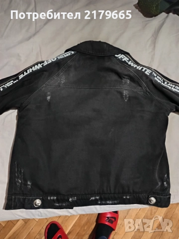 Зимно дънково яке , снимка 2 - Якета - 52944600