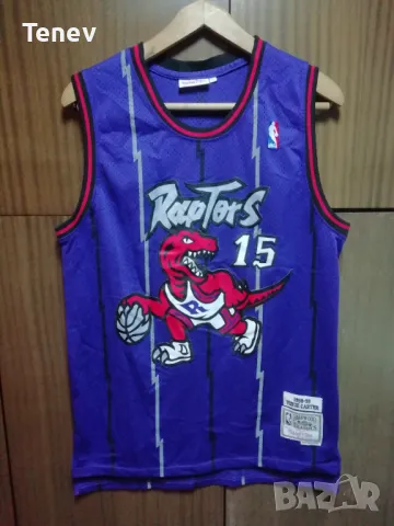 Toronto Raptors 1998-99 Vince Carter Mitchell & Ness Swingman оригинален баскетболен потник Jersey, снимка 1 - Тениски - 48610959