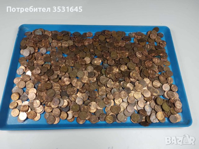 Лот от над 500бр. монети с номинал от 1 цент, снимка 3 - Нумизматика и бонистика - 43239117