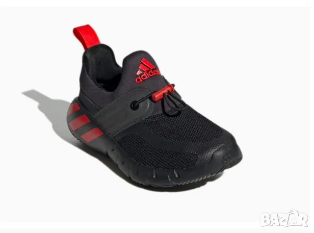 маратонки adidas RapidaZen 'Black Vivid Red' номер 30, снимка 3 - Детски маратонки - 50292631