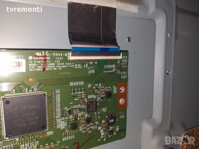 T-Con Board 6870C-0552A, снимка 2 - Части и Платки - 26212355