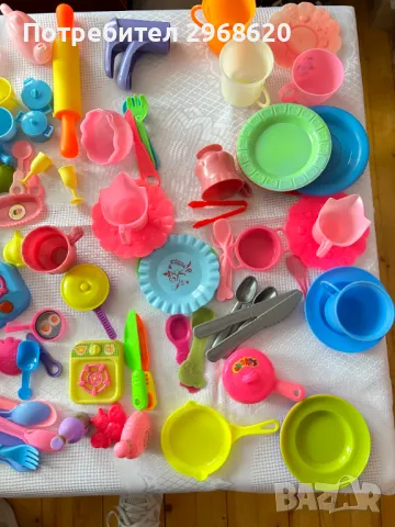 Играчки / аксесоари / прибори /сервиз за кухня, снимка 4 - Играчки за стая - 47619580