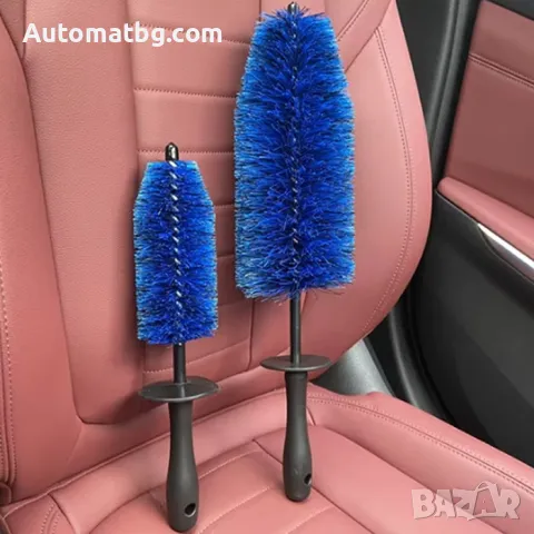 Четка за джанти Automat, За почистване, PG372, Син, Три размера, снимка 4 - Аксесоари и консумативи - 49260000