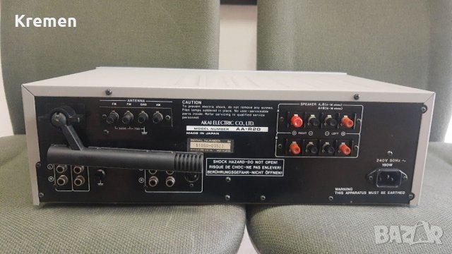AKAI  AA R20, снимка 7 - Ресийвъри, усилватели, смесителни пултове - 37009085