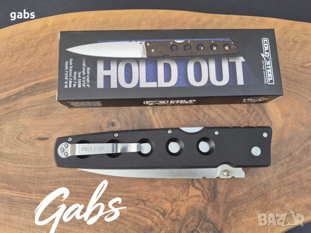 Сгъваем нож Cold Steel Hold Out 6,CS-11G6, снимка 8 - Ножове - 53364695