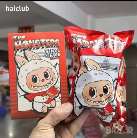 Labubu Coca Cola плюшена играчка/Лабубу Кока Кола, снимка 4 - Плюшени играчки - 50721248