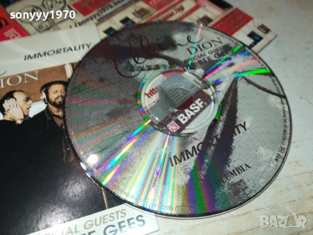 CELINE DION & THE BEE GEES CD 0612250733, снимка 2 - CD дискове - 52668078