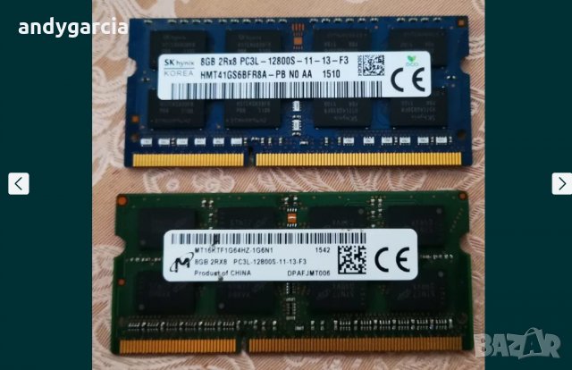 16GB DDR3 KIT SK Hynix 1600mhz (Комплект 2x8GB DDR3L), 16GB KIT DDR3L, снимка 4 - RAM памет - 32366221