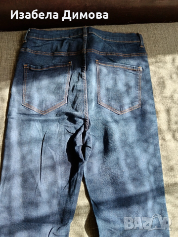 Тъмно сини дьнки, снимка 2 - Дънки - 51796168