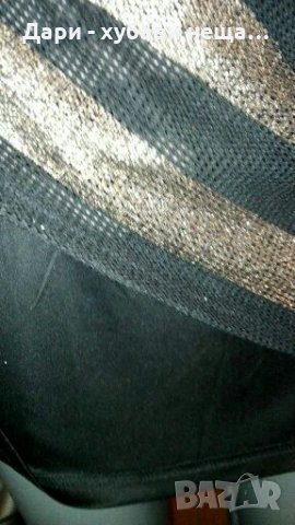 НОВА двупластова рокля, в черно и златисто ПРОМОЦИЯ🌷❤👗S,S/M,M🌷❤👗арт.1102, снимка 6 - Рокли - 32829527
