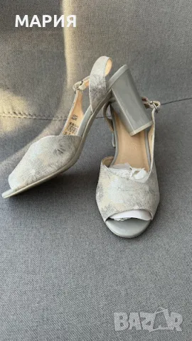 Дамски обувки, сандали Caprice 38,5, снимка 2 - Дамски обувки на ток - 49718466