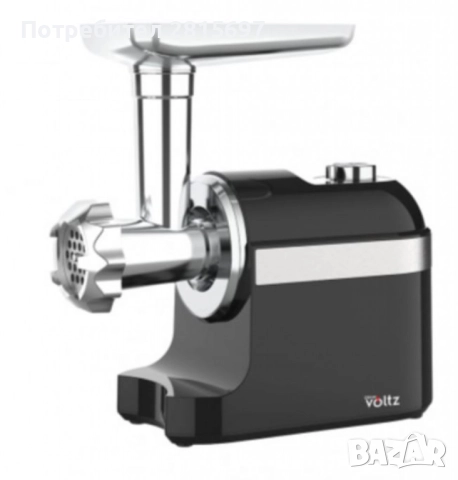 Електрическа месомелачка Voltz 1600W, снимка 2 - Месомелачки - 52684871