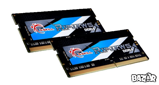 G.SKILL Ripjaws F4-2400C16D-16GRS SO-DIMM DDR4-2400MHz 16GB (2 x 8GB) RAM памет за лаптопи, снимка 2 - RAM памет - 35545542