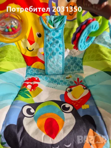 Бебешки шезлонг Fisher Price тропическа гора - лъвче, снимка 4 - Детски шезлонги - 47371620