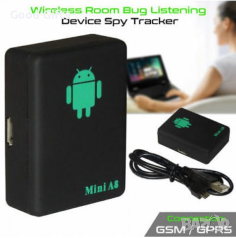 GPS тракер Мини А8 проследяващо устройство + подслушване, снимка 10 - Друга електроника - 39300878
