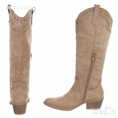 Дамски уестърн и байкърски ботуши, 2цвята , снимка 12 - Дамски ботуши - 51926433