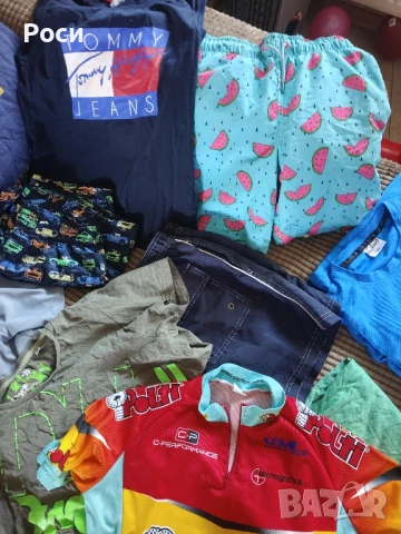 Лот летни дрехи за момче 11-12 год, снимка 3 - Детски панталони и дънки - 50978382