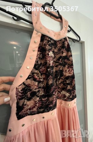 Официална дълга рокля Elisabetta Franchi , снимка 4 - Рокли - 43377614