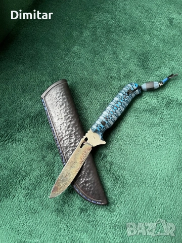 Нож ръчна изработка, снимка 3 - Ловно оръжие - 51790991