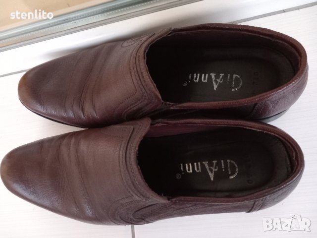 GiAnni Елегантни мъжки обувки от естествена кожа, снимка 8 - Официални обувки - 43911419
