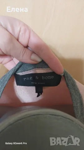 пуловер rag & bone. 100% вълна. 100%вискоза. размер S/М, снимка 10 - Блузи с дълъг ръкав и пуловери - 49362328