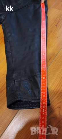 Кожено яке, снимка 8 - Якета - 52573997