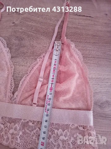Нов сутиен, розов цвят , снимка 4 - Бельо - 50437020