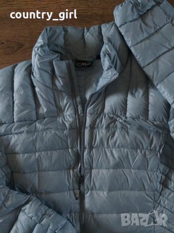 cmp womens grey down jackets - страхотно пухено яке КАТО НОВО, снимка 4 - Якета - 26840509
